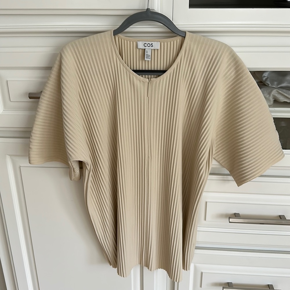 COS Cream color blouse brand new never worn